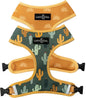 Lucy & Co. Looking Sharp, Cute Reversible Dog Harness Walking Halter - Best Designer Pet Harnesses for Medium Dogs - Padded Adjustable Vest for Easy Walking (X-Small)