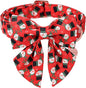 Christmas Dog Collar with Bow Tie, Christmas Collar for Puppy Girl Boy Dog or Cat, Bowtie Dogs Collars with Durable Metal Buckle, Cute Pet Collars, M