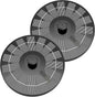 AISITIN 2.5W Solar Bird Bath Fountain, Solar Fountain for Bird Bath with 6 Nozzles, 6.7" Solar Powered Water Fountain for Garden, Ponds, Pool, Fish Tank, Outdoor and Aquarium, 2 Pack