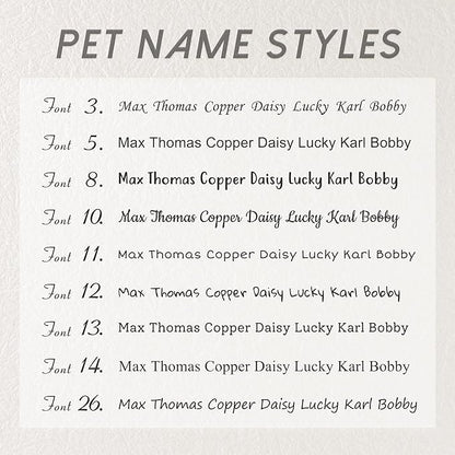 Anavia Personalized Pet ID Tags, Stainless Steel Glossy Laser Engraved Dog Cat Collar Name Tags, Multiple Colors Shapes Sizes (Bow Tie, Regular)