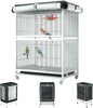 Universal Large Bird Cage Cover - Bird Cage Covers for Night, Good Night Bird Cage Cover for Large Bird Cage，Size 32inx 21inx 46in