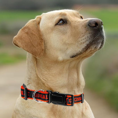 New & Improved Pets First NFL Licensed PET Collar- Heavy-Duty, Strong, and Durable New Dog Collar. Available in 32 Football Teams and 4 Sizes