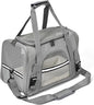 Dog Cat Carrier Soft for Small Pet Up to 16 Lbs TSA Airline Approved Travel Carrier Collapsible Puppy Car Mesh Bag 17.5 * 10.2 * 11.4 inch - Grey