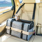 PETSFIT Soft-Sided Cat Carrier with Patented Safety Buckles, Lockable Zippers & Safety Tether,Escape-Resistant Travel Pet Carrier for Car Rides & Vet Visits, Airline Approved Under-Seat, Up to 12 lbs