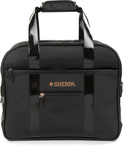 Sherpa Tote Around Town Travel Pet Carrier with Stay Clean Technology - Black, Medium