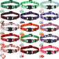 Talltalk 15 Pcs Holiday Cat Collars St. Patrick's Day Easter Adjustable Breakaway Cat Collars Bundle with Plastic Buckle for Independence Day Seasonal Holiday Pet Kitten