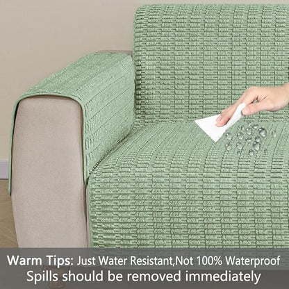 Muamar Dog Bed Cover Sofa Protector,Anti Slip Waterproof Sofa Covers for Living Room Couch Covers,Sofa Mat,Seat Cover,Dog Mat,Pet Pad for Furniture 1 Piece (60x82 inch, Sage Green)