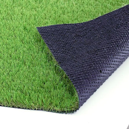 Artificial Grass Rug Outdoor Indoor 2FTX42FT Fake Grass Carpet Green Synthetic Grass Pet Turf Realistic Faux Grass Rug with Drain Holes for Garden Lawn Landscape Balcony Home Decor Patio