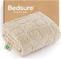 Bedsure Dog Blankets for Small Dogs Washable - Fluffy Fuzzy Cat Puppy Blanket with Premium 300GSM Coral Fleece Soft for Pet Kitten Doggy, White, 25x35IN