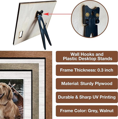 Customized Dog Collar Frame Memorial Pet Loss Sign for Dogs Lovers Gifts With Heartfelt Sentimental Quote For Someone Who Lost A Pet Keepsake Picture Frame Remembrance Decor Wall Remembrance
