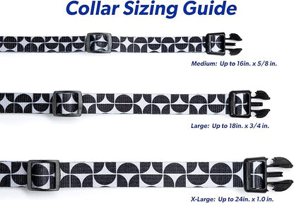 MS-5 Automatic Pet Door Collar, Genuine High Tech Pet Brand Dog Collar for Power Pet Doors - Deluxe Strap (Modern, Extra Large) - DC-MDN-MS5-XL