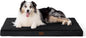 Bedsure XL Dog Bed for Crate - Large Comfy Flat Pet Beds with Removable Washable Cover, Orthopedic Egg Crate Foam Crate Mat, Suitable for Pet Up to 90 lbs