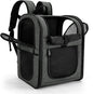 Apollo Walker Pet Carrier Backpack for 4-18lb Cats and Dogs, Puppies, Safety Features and Cushion Back Support | for Travel, Hiking, Outdoor Use (Gray)