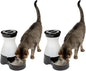 PetSafe Healthy Pet Water Station-Small,64 oz Capacity-Gravity Pet Water Fountain,Automatic Cat-Water Fountain,Dog-Water-Fountain,Water-Dispenser-Removable Stainless Steel Bowl Included,(Pack of 2)