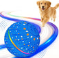 Interactive Dog Toys Ball - Smart Moving Bouncing Dog Ball with Colorful Lights, E-TPU Material, 3 Play Modes Automatic Rolling Dogs Toy for Small Medium Dogs Keep Them Busy(Blue)