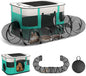 Upgrade Outdoor Cat Enclosure, Outdoor Cat Playpen Enclosed, Portable Catio Cat Tent with Tunnel for Indoor Cats Small Animals and Puppy