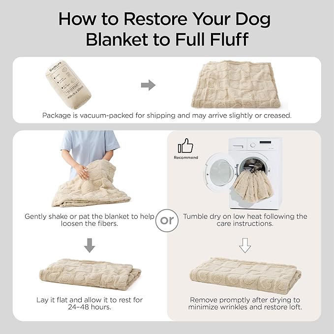 Bedsure Dog Blanket for Small Dogs Washable - Fluffy Fuzzy Puppy Cat Blanket with Premium 300GSM Coral Fleece Soft for Pet Kitten Doggy, Blue, 25x35IN