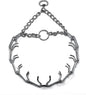 Herm Sprenger Prong Dog Training Collar, 22in x 3.0mm (Neck Size up to 18in) Medium, Ultra-Plus Chrome Plated Steel Pet Pinch Anti Pull Collar for Dogs Made in Germany