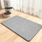 MontVoo-Absorbent Pet Feeding Mat-No Stains Pet Mat for Food and Water Bowl-Quick Dry Cat & Dog Food Mat Water Dispenser Mat-Pet Supplies Mat-Dog Water Bowl Mat for Messy Drinker,（LightGrey,17"x28"）