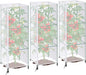 3 Pcs Garden Bird Netting Plant Cover for Square Tomato Cage, 59" x 17.7" Insect Bird Barrier Tomato Cage Net with Zipper & Drawstring, Tomato Trellis Netting Protection Cover for Protecting Plants
