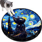 ORSDA Cat Toys Pouch, Cat Toys for Indoor Cats Hide and Seek Mat Suitable for Kitten Balls