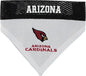 Pets First NFL DOG BANDANA - ARIZONA CARDINALS REVERSIBLE PET BANDANA. 2 Sided Sports Bandana with a PREMIUM Embroidery TEAM LOGO, Large/X-Large. - 2 Sizes & 32 NFL Teams available