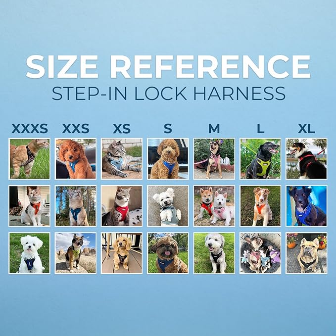 Voyager Step-in Pet Harness - All Weather Mesh, Adjustable Step in Harness for Cats and Dogs by Best Pet Supplies - Pink, L