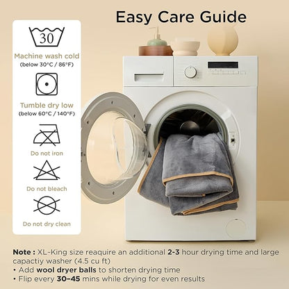 Bedsure Waterproof Dog Blankets for Extra Large Dogs - XL Cat Blanket Washable for Couch Protection, Sherpa Fleece Puppy Blanket, Soft Plush Reversible Throw-XL Furniture Protector, 50x70, Cream