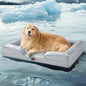 Bedsure XL Orthopedic Dog Bed for Extra Large Dogs - Washable XLarge Dog Cat Bed Waterproof, Comfort Dogs Couch Sofa with Washable Removable Cover, Pet Bed with Nonskid Bottom, Cooling Grey, 42"
