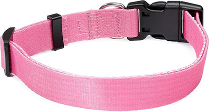 MS-5 Automatic Pet Door Collar, Genuine High Tech Pet Brand Dog Collar for Power Pet Doors - Deluxe Strap (Pink, Extra Large) - DC-PNK-MS5-XL