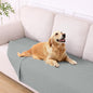 hyha Waterproof Dog Blanket, Soft Dog Bed Cover Pet Blankets, Waterproof Sofa Couch Cover for Dogs Washable, Reversible Pet Couch Covers for Sofa Furniture (40x70 Inch, Grey/Grey)