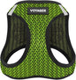 Best Pet Supplies Voyager Step-in Air Harness - All Weather Mesh, Reflective, No Pull Harness for Dogs, Cats - Secure with Hook & Loop Fastener, Buckle, Double D-Rings - Lime Green 2-Tone, XL