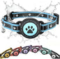 Airtag Cat Collar Breakaway, Reflective Cat Collar with AirTag Holder and Bell, Compatible with Apple Air Tag, Comfortable Padding, Adjustable, Durable (Blue, XS)