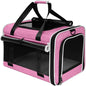 Top Loading Medium Cat Carrier with Privacy Protection for Nervous Pet, Soft-Sided Small Puppy Travel Crate Vet Visit, Kitty Cage Kennel Bag Suitcase Luggage Sleeve, 18x11x11 Inch Pink