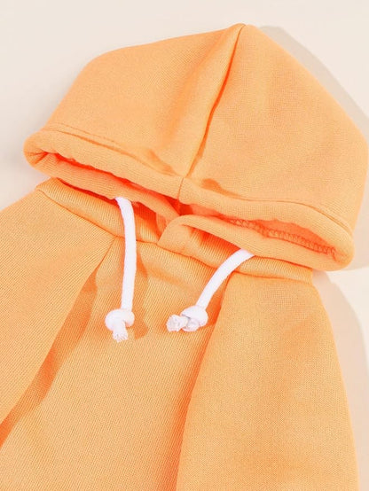 QWINEE Basic Dog Hoodie Sweatshirt Puppy Sweater Warm Cat Costumes Pet Clothes for Chihuahua Puppy Kitten Small Medium Dogs Orange Small