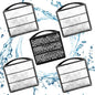 TARARIUM Aquarium Turtle Tank Filter Accessories for Small IX-90 Filter Aquarium Pumps Filters 1Pcs Ceramic Ball Plate & 4pcs Low Water Level Power Filter Replacement Sponge Clip