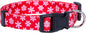 Native Pup Christmas Dog Collar- Winter Holiday Collars for Pets- Xmas Gift for Puppy- Santa, Reindeer, Snowman, Candy Cane, Red Green- Girl Boy- Small, Medium, Large Breeds (Red Snowflake, Medium)