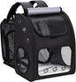 Cat Backpack Carrier, Expandable Pet Carrier Backpack for Cats & Small Pets, Super Ventilated Breathable Design, Airline Approved Portable Travel Backpack for Hiking, Camping & Outdoor Use