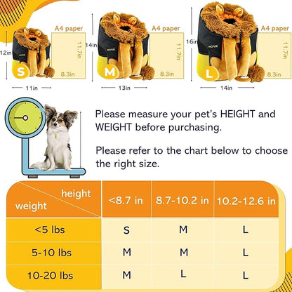 MORIK Lion's Den: Pet Backpack Carrier for Small Dogs and Cats Under 20 lbs. with Good Ventilation, Washable Mat, and Safety Strap, Ideal for Travel, Hiking, and Everyday Adventures (Medium)