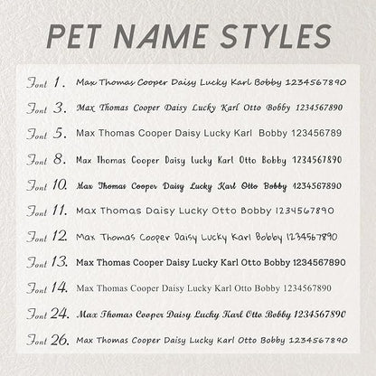 Anavia Small Size Dog Cat ID Tags, Small/XS Personalized Color Plated Stainless Steel Puppy Kitten Name Tags, Customized Engraved Nameplate Pet Collar Tag (Purple, Round)
