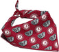Alabama Crimson Tide Officially Licensed Bandana for Dogs and Cats | Fits Pets Great Gift Idea | Easy-to-Tie (Small, 13")