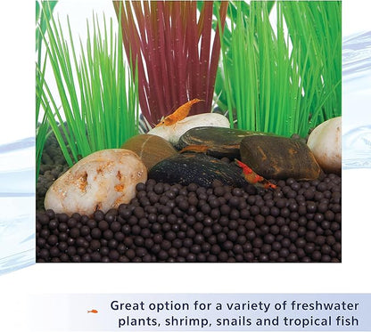 Aqueon Plant and Shrimp Aquarium Substrate, Aqua Soil for Fish Tanks, 5 Pounds, 3 Count