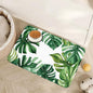 Palm Leaf Pet Feeding Mat,Boho Absorbent Quick-Dry Cat Dog Food and Water Bowl Mats,Non-Slip Rubber Backing Mat,Cat Dog Accessories Supplies 12"x20"