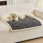 HAOMAIJIA Dog Couch Bed for Large Dogs, Non Slip Pet Couch Covers for Sofa Thick Soft Washable Dog Couch Cover Protector All Seasons Universal Dogs and Cats Bed Mat (Grey, Large)