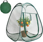 1PC Mesh Plant Protector Tent from Animals, 28X28X32Inch Pop Up Garden Netting Cover Large Green Crop Cage Plant Protection Tent to Protect Outdoor Potted Plants Flowers Fruits from Deer Birds Cat