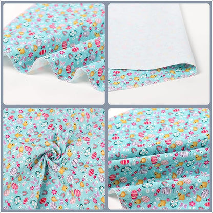 ARING PET Easter Dog Bandanas, Green Chick Eggs Pet Bandana Scarf Triangle Bibs for Puppy Small Medium Large Boy Girl Dogs Cats-L