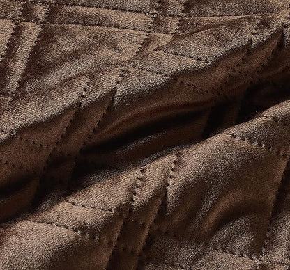 Brilliant Sunshine Premium Calming Dog Bed Mat, Silky Velvet, Removable Washable Cover, Cushion Protector and Couch Covers for Dogs, Pets, Cats, Small, Chocolate