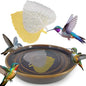 RONDURE 2 pcs Bird Bath Purification Disk Copper and Iron-Silver 4 Inch Bird Bath Water Cleaner Disk, All-Season Water Purifier (Iron-Silver Alloy and Copper-Coated)
