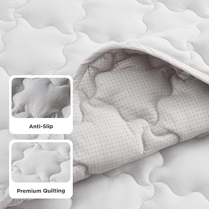 Bedsure Cooling Mat for Large Dogs – 35x23 Thin Washable Cooling Pet Pad for Puppy, QMAX>0.5, Portable Kennel Puppy Bed for Summer, Non-Slip Summer Crate Pad for Big Dog Up to 50 lbs