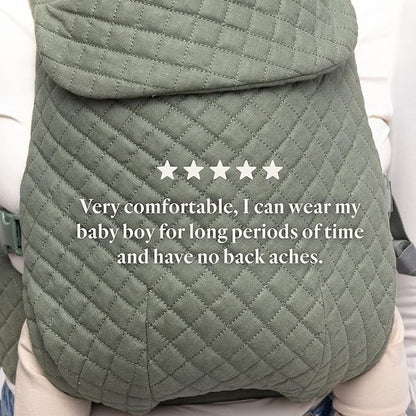 WildBird - Aerial Buckle Carrier - 2-24 Months - Standard (XS-XL) Treepie - Front or Back Carry - Cross Straps, Lumbar Support, Headrest - Hip Healthy - Baby Carrier, Baby Essentials, Amazon Exclusive